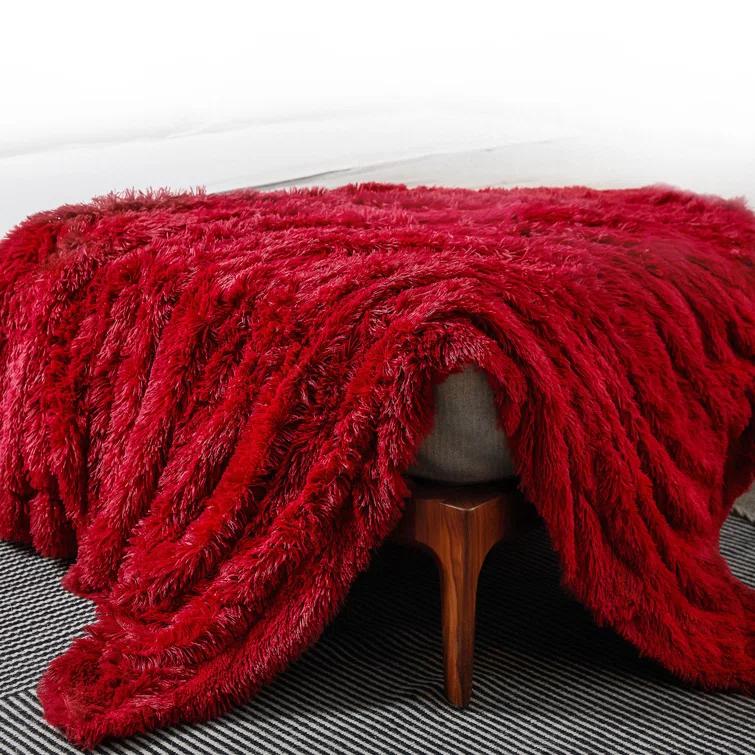 Cheer Collection Plain Weave / Muslin Throw Blanket