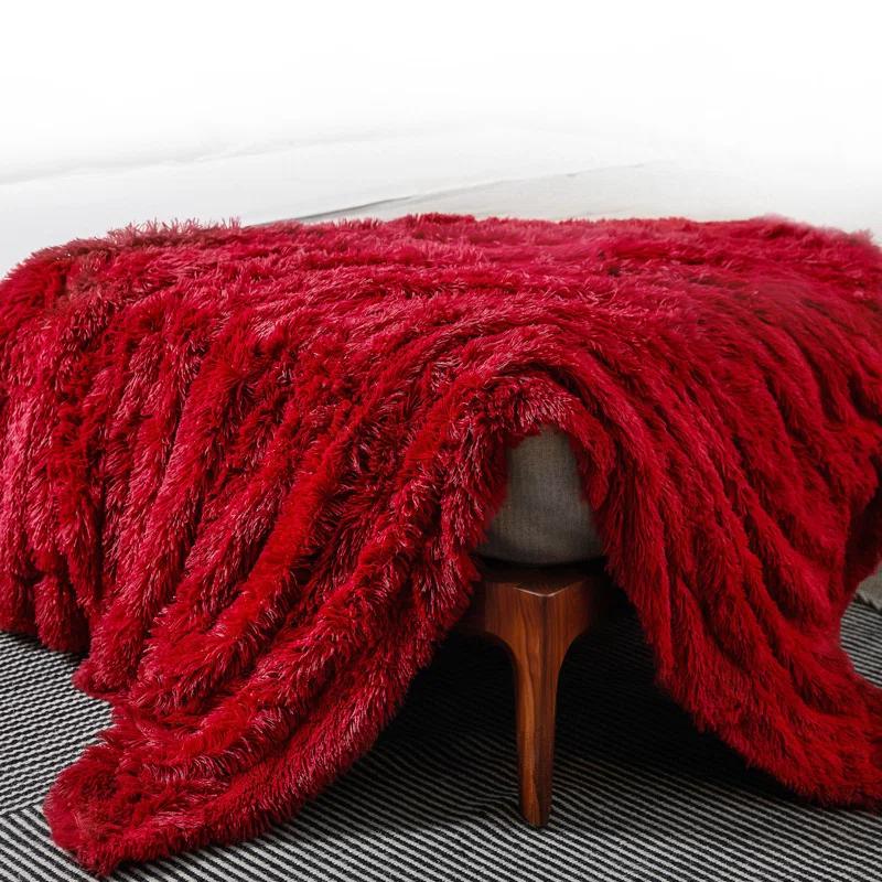 Cheer Collection Plain Weave / Muslin Throw Blanket