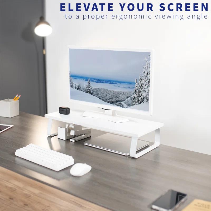 Vivo White Monitor Riser