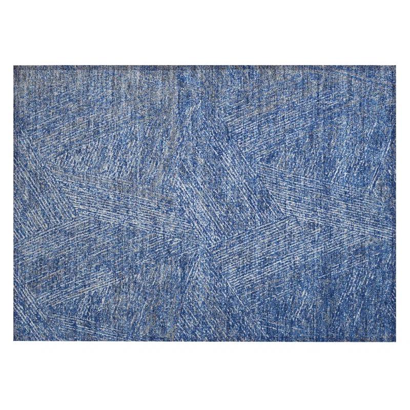 Chayden ACN991 1'8" x 2'6" Machine Washable Gray Indoor/Outdoor Area Rug