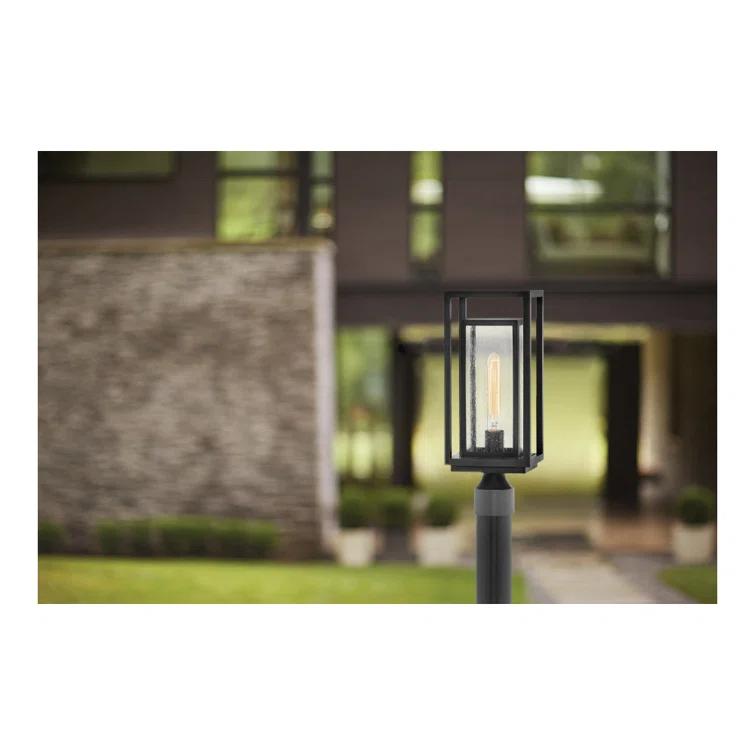 Hinkley Republic Black 1 - Light 17" H Hardwired Lantern Head