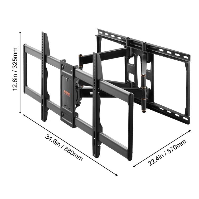 VEVOR VEVOR Full Motion TV Mount Fits for 37-90 inch TVs