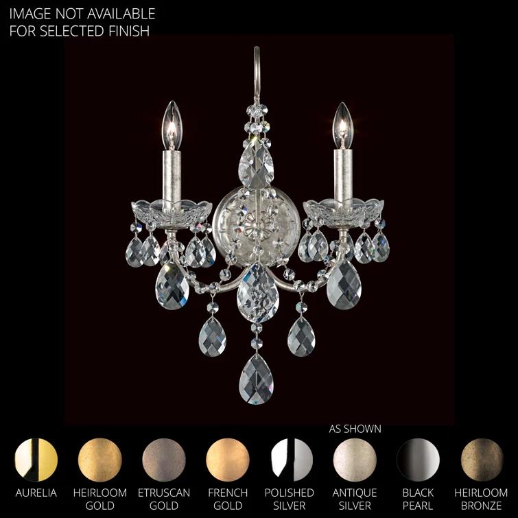 Schonbek Sonatina Candle Wall Light