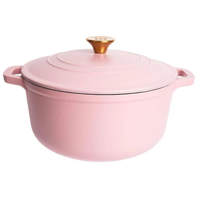 Lexi Home Lexi Home Enameled Cast Iron Round Dutch Oven