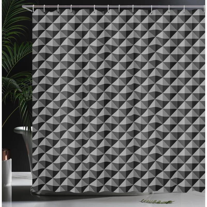 Ambesonne Shower Curtain with Hooks Included