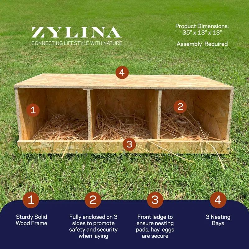 Wood Nesting Boxes