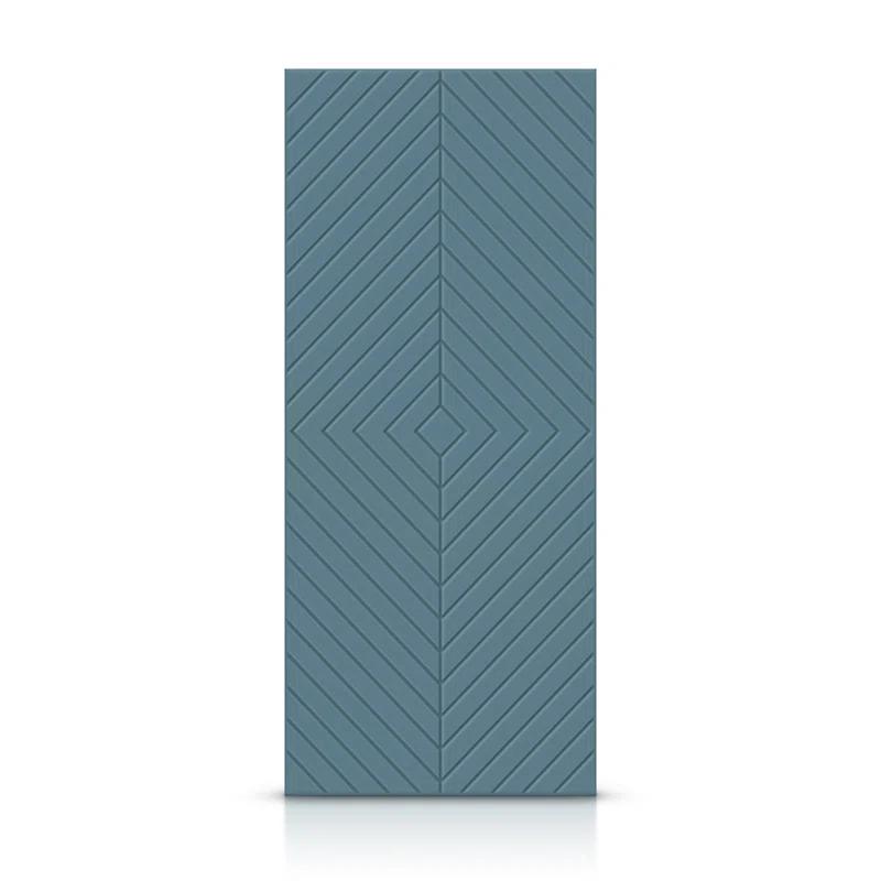 Calhome Hollow Paneled Painted Slab Door