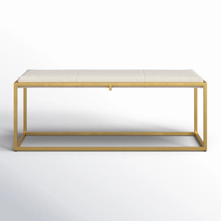 Versa Genuine Leather Bench