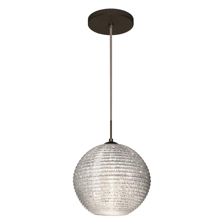 Besa Lighting Kristall 1 - Light Single Pendant