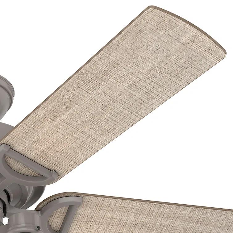 Hunter Fan 52" Starklake 5 - Blade Outdoor Standard Ceiling Fan with Pull Chain and Light Kit Included