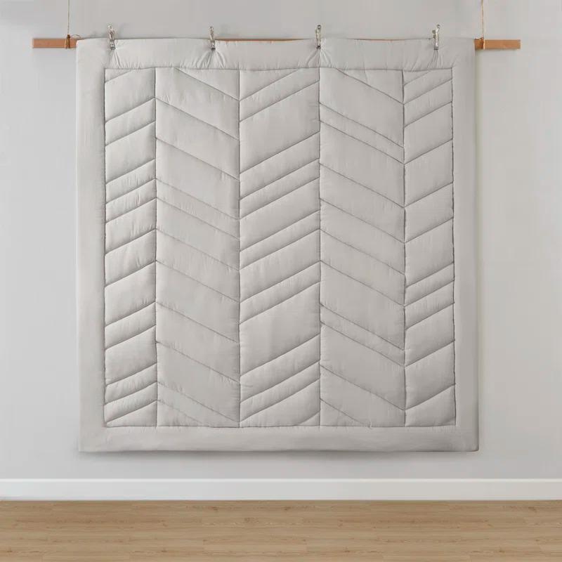 Intelligent Design Remy Quilted Chevron Comforter Set