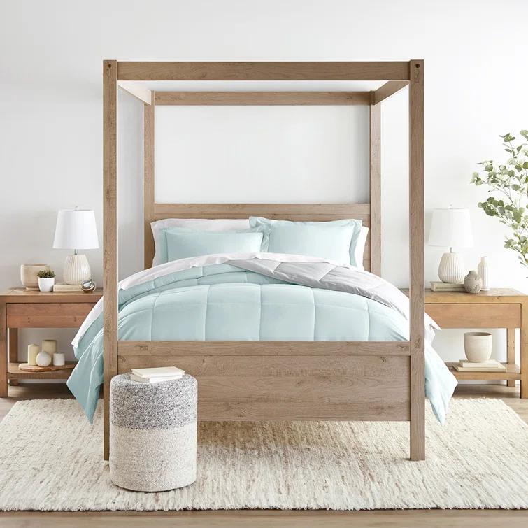Becky Cameron Reversible Down-Alternative Comforter Bedding Set