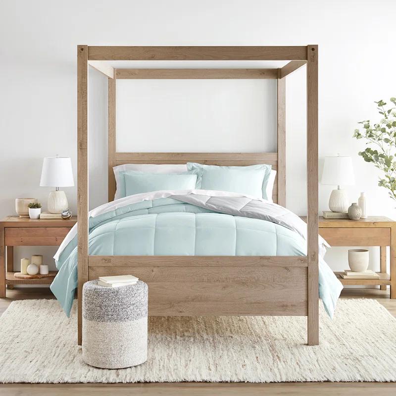 Becky Cameron Reversible Down-Alternative Comforter Bedding Set