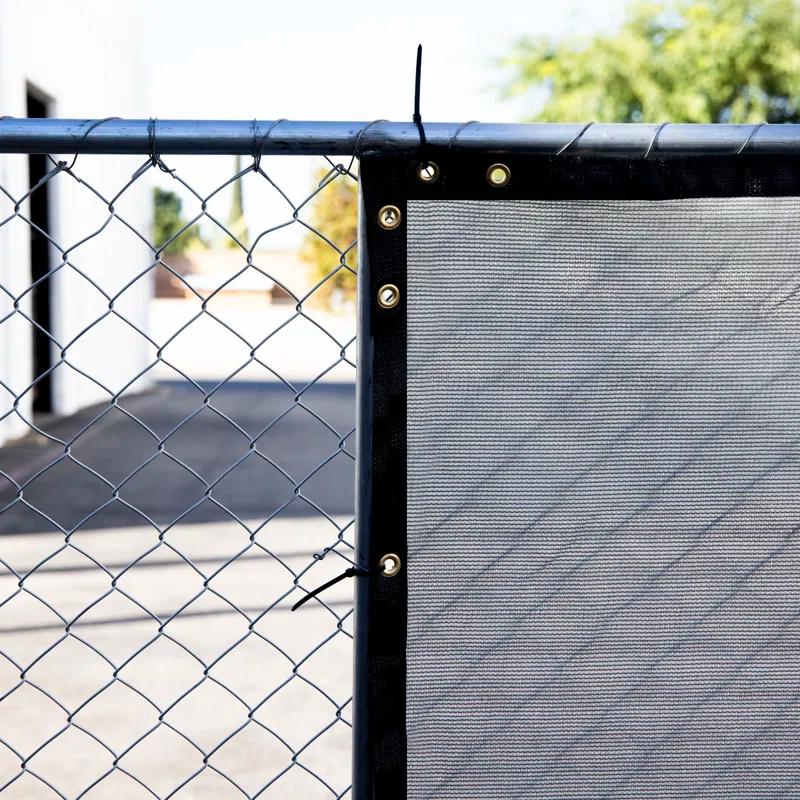 Amgo Fence Privacy Screen Heavy Duty Windscreen with Bindings & Grommets