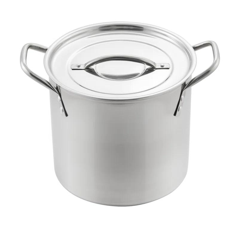 McSunley 8 Quarts Stainless Steel Stock Pot