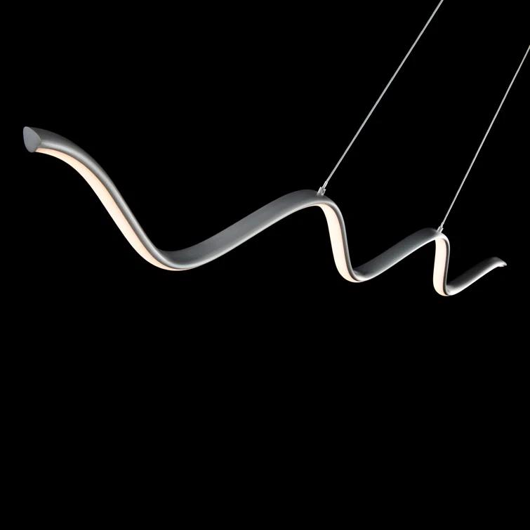 dweLED Morae 1 - Light LED Kitchen Island Pendant