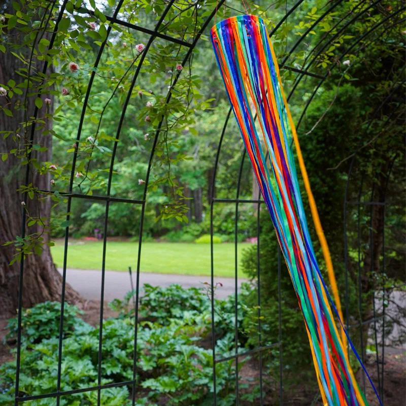 Breeze Decor Rainbow Ribbon Windsock
