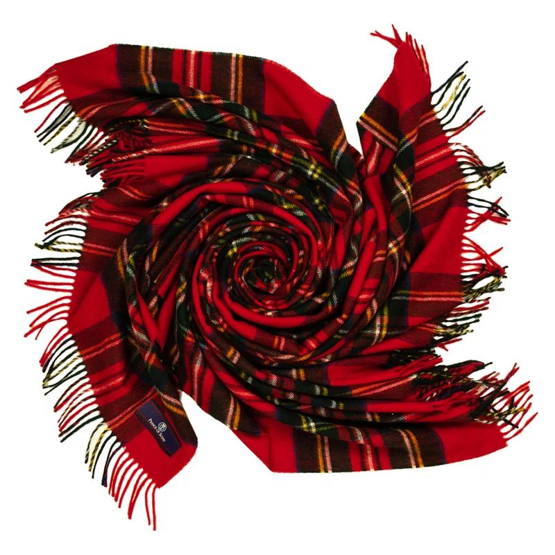 Prince of Scots Hand Woven Throw Blanket