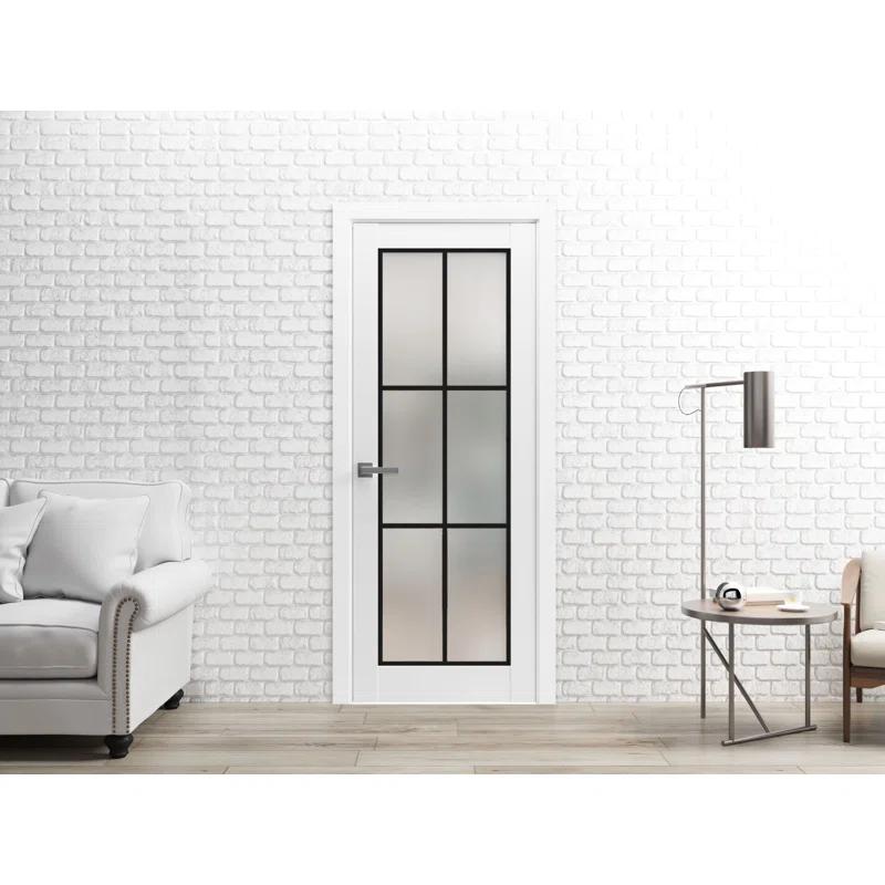 SARTODOORS Solid Wood Paneled French Doors