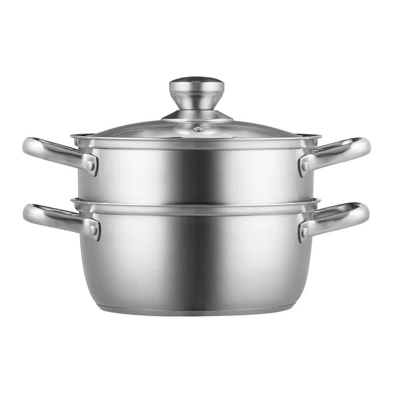 VEVOR Stainless Stee Steamer Pot & Reviews | Wayfair