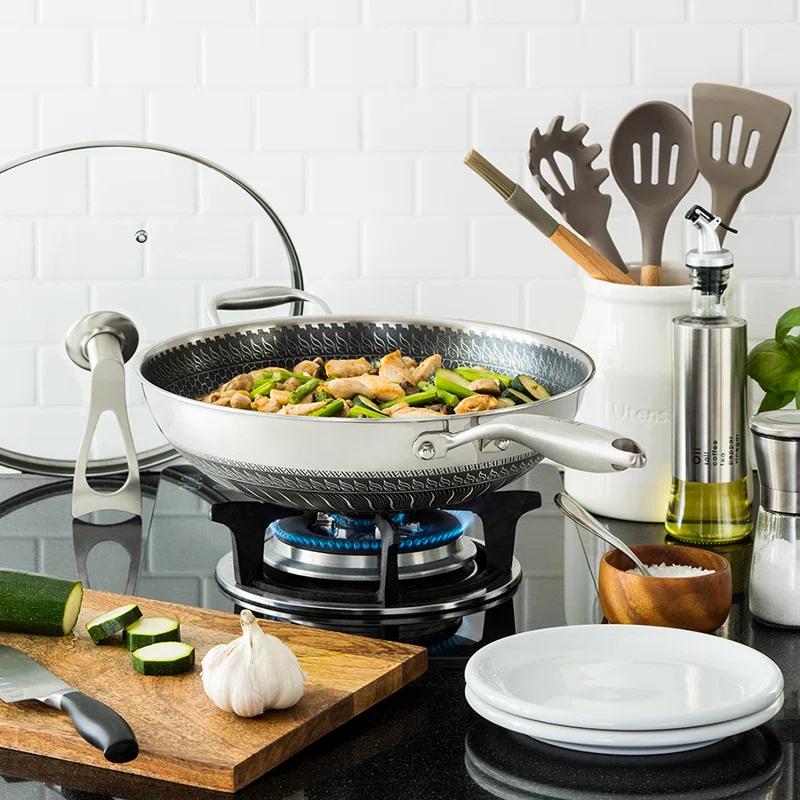 Aroma Aroma Housewares Non-Stick Stainless Steel Wok