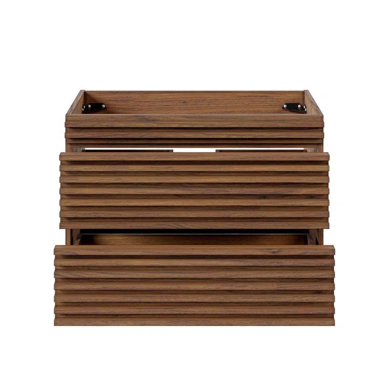 Modway Modway Render 30" Wall Mounted Single Bathroom Vanity Base Only