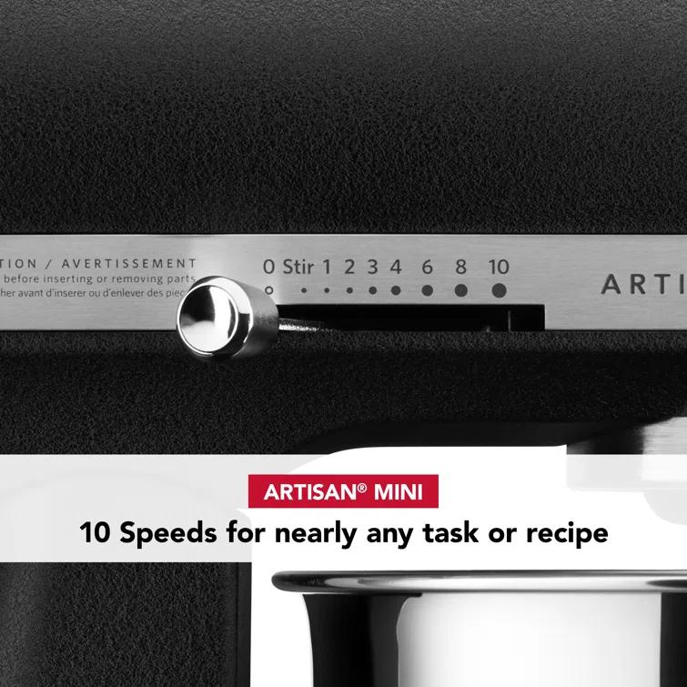 KitchenAid® KitchenAid® Artisan® Mini 3.5 Quart Tilt-Head Stand Mixer KSM3316XBK