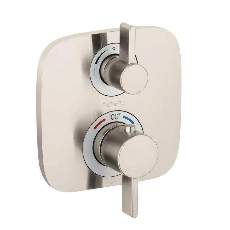 Ecostat E Temperature Memory Thermostatic Valve Trim with Diverter