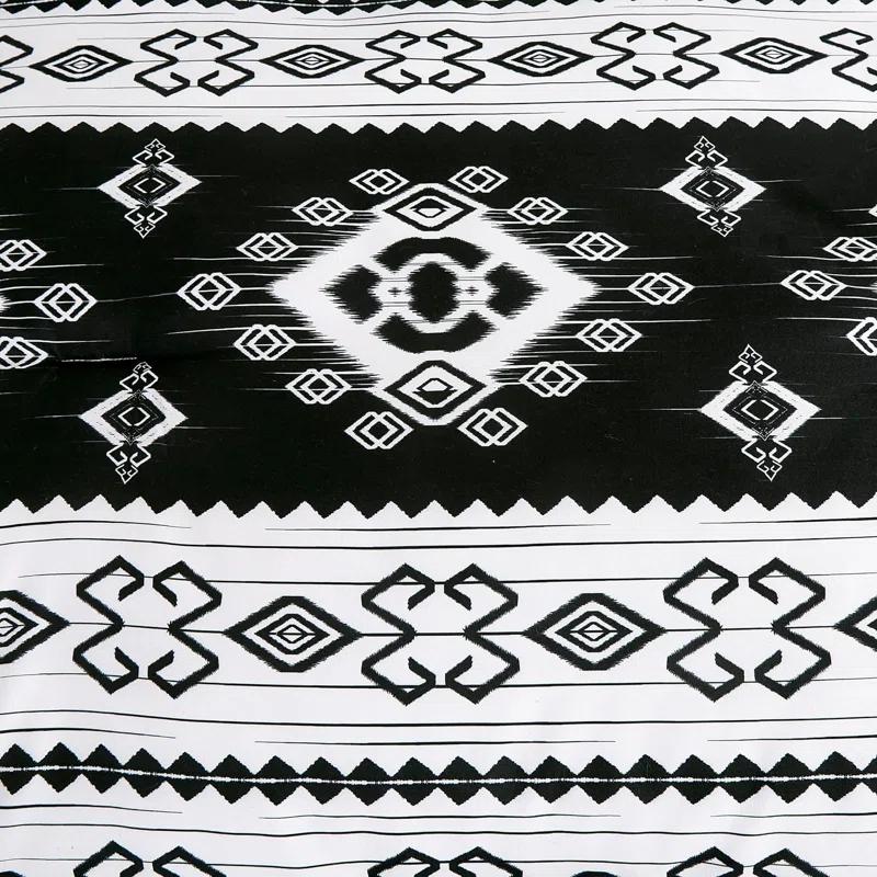 Chezmoi Collection Microfiber / Polyester Standard Geometric Shapes Comforter Set