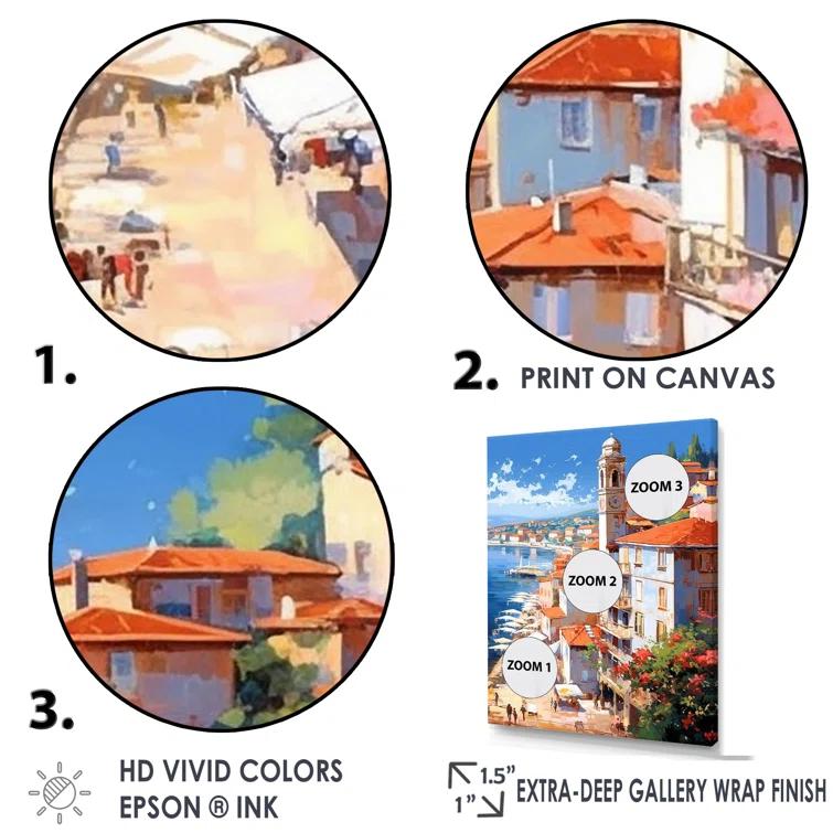 Design Art " Beautiful Scenery In Italy I "