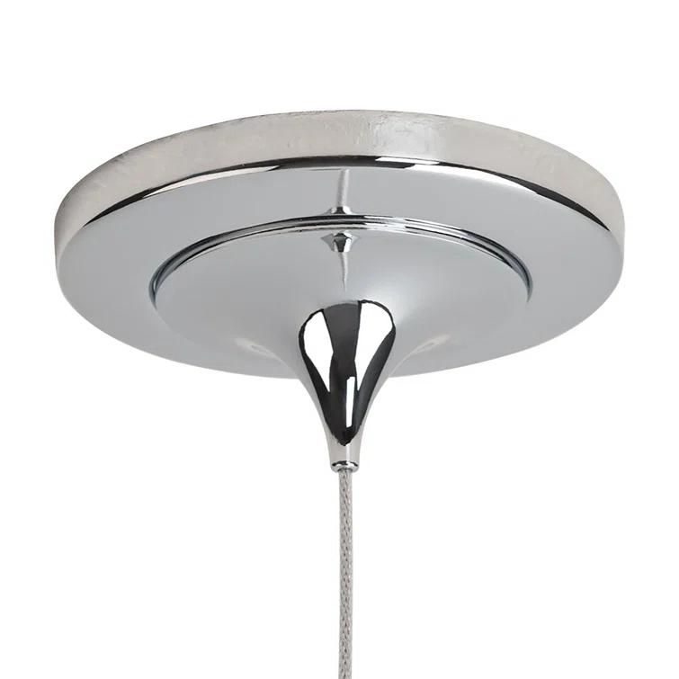Bruck Lighting Aria 1 - Light Chrome LED Pendant