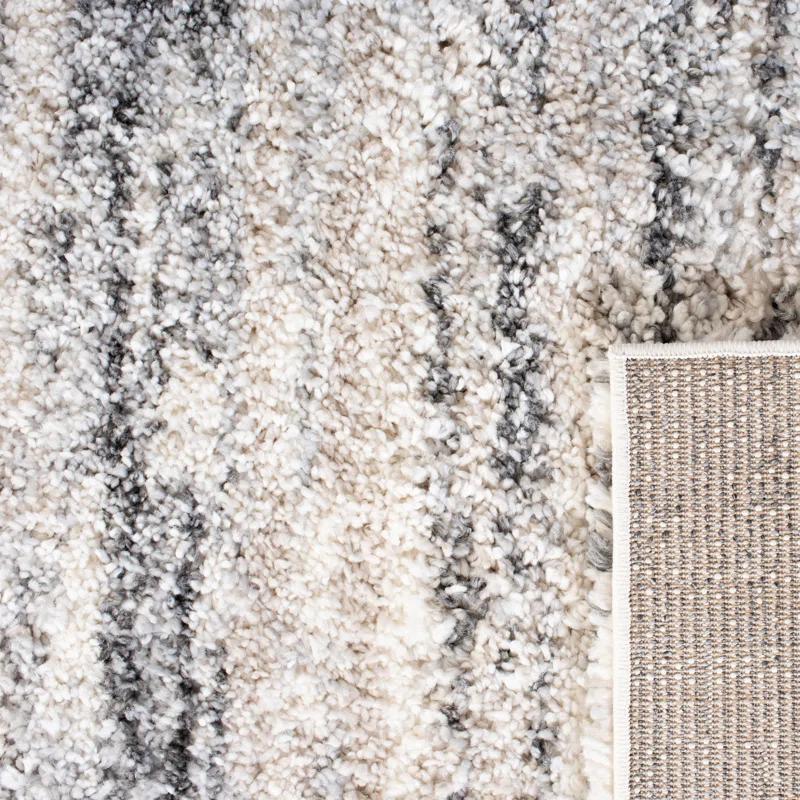 Foundry Select Ashleigh-Louise Shag 800 Performance Striped Rug