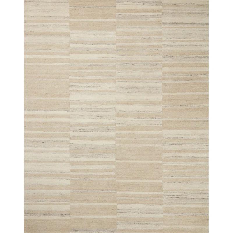 Amber Lewis x Loloi Rocky Ivory/Dove Area Rug
