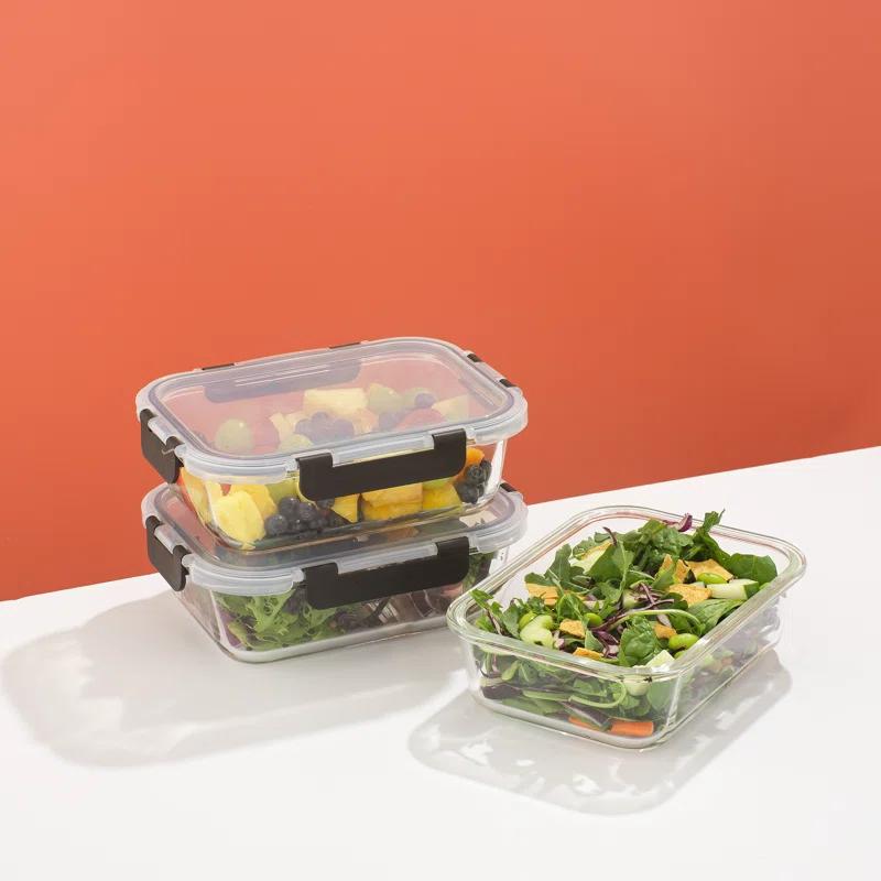 JoyJolt JoyJolt 10-Piece Glass Food Storage Container (Set of 5)