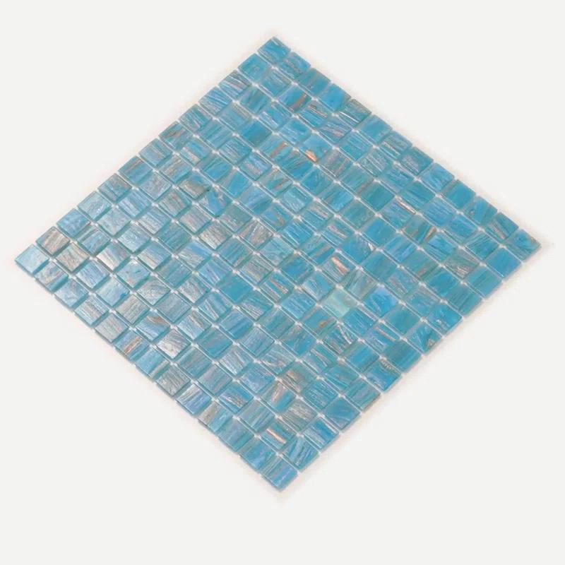 Apollo Tile Celestial 12”X 12” Glossy Bronze Glass Mosaic Wall and Floor Tile (20 Sq. Ft./Case) (20-Pack)
