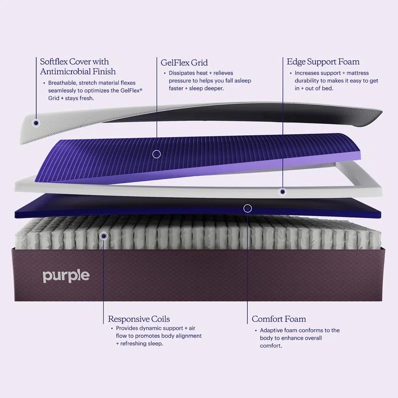 Purple Restore Soft 11.5 Mattress