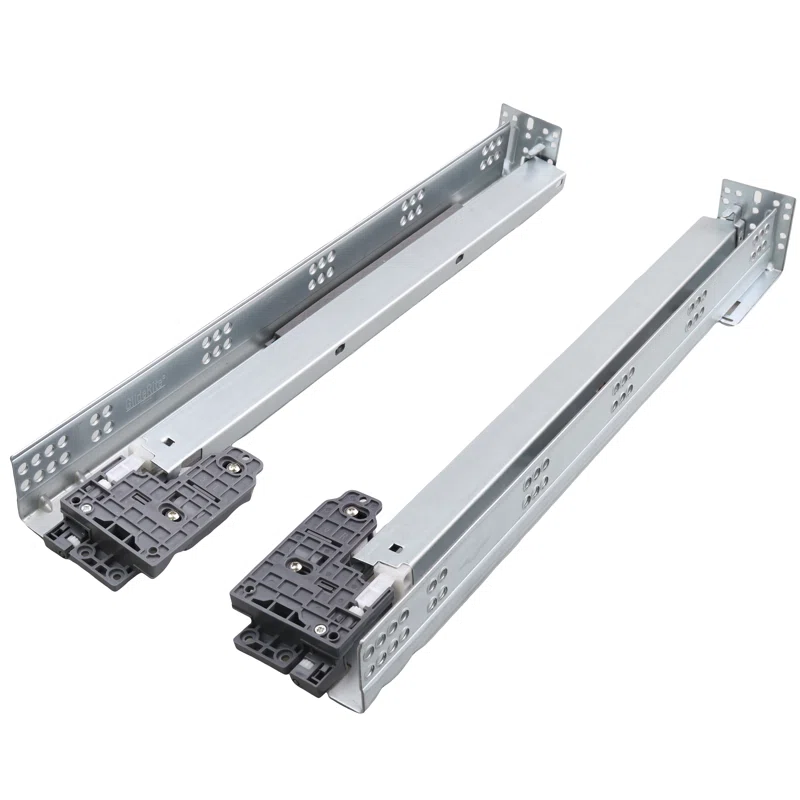 GlideRite Hardware 21" Full Extension Soft Close Undermount Drawer Slide Kit - 1 Pair