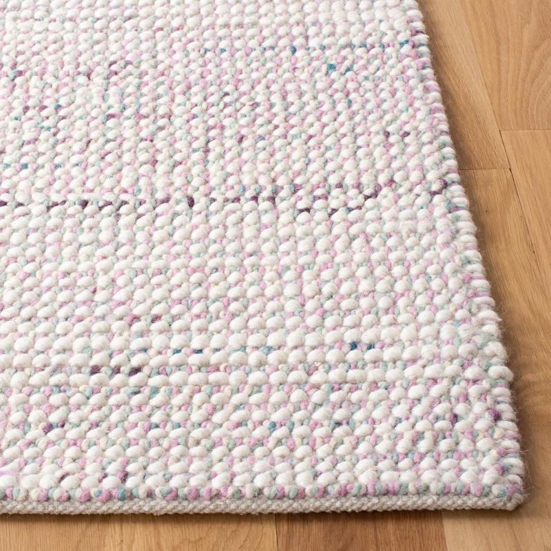 Latitude Run® Vermont Hand Woven Wool Solid Color Rug
