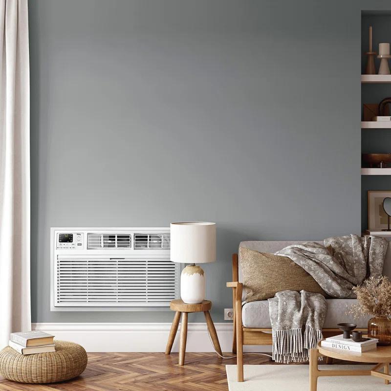TCL TCL 12,000 BTU Smart Through-the-Wall Air Conditioner, AC Heater Unit with Fan & Dehumidifier, 550 Sq. Ft., Remote Control, Works with Alexa/Google Assistant