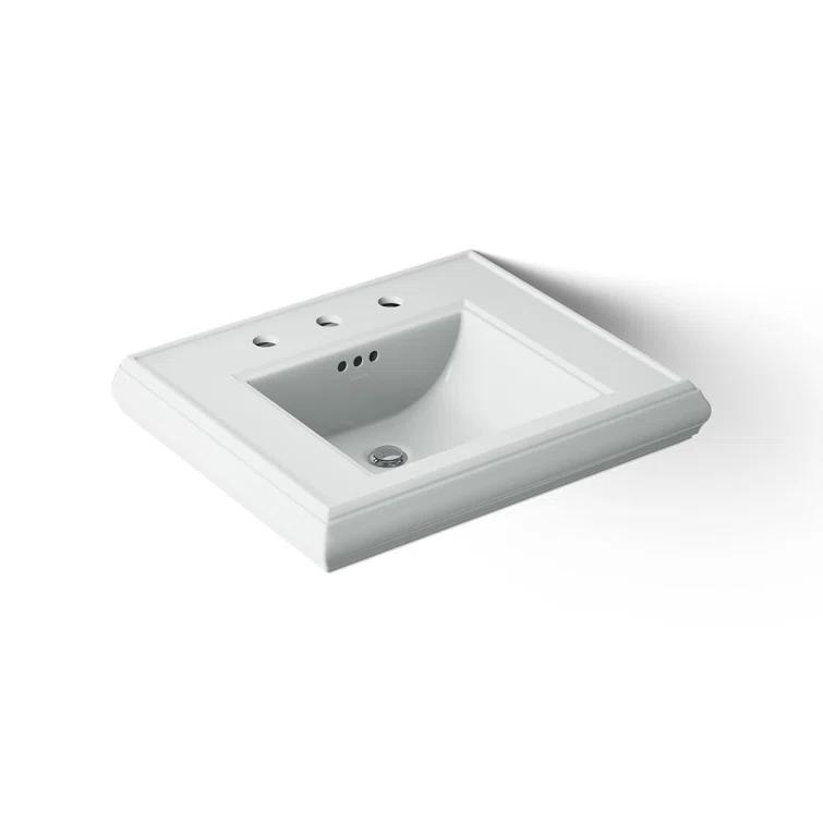 Memoirs®Pedestal Tall Bathroom Sink with Overflow