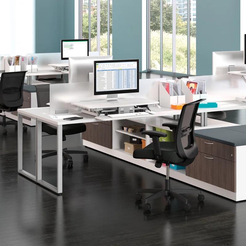 HON HON Coordinate Desktop Riser with Keyboard Tray