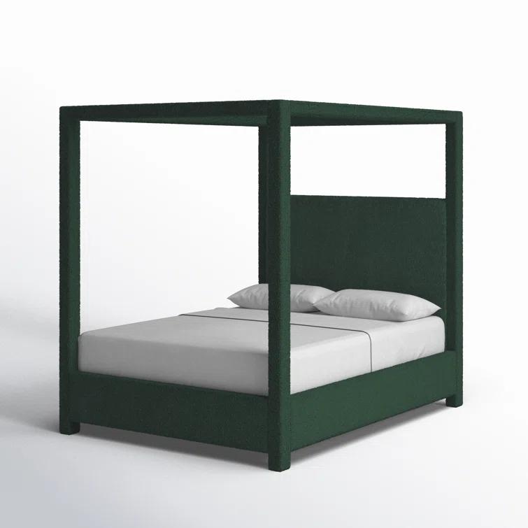Upholstered Canopy Bed