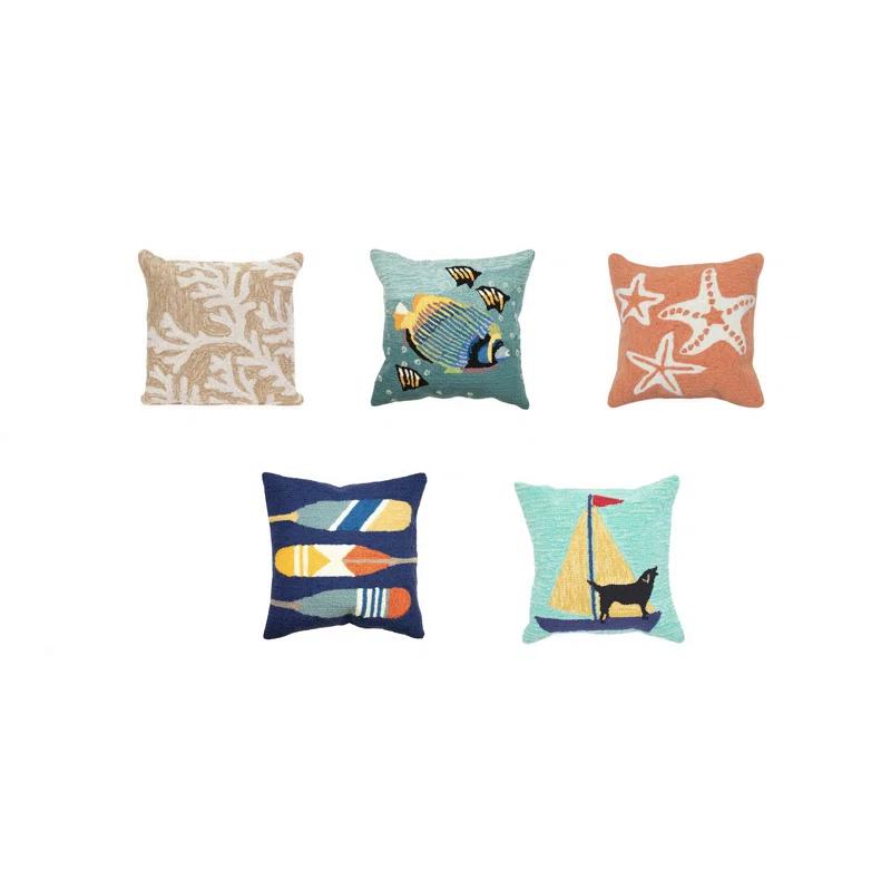 Liora Manne Indoor/Outdoor Throw Pillow