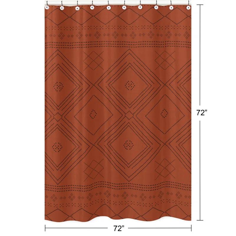 Sweet Jojo Designs Geometric Shower Curtain