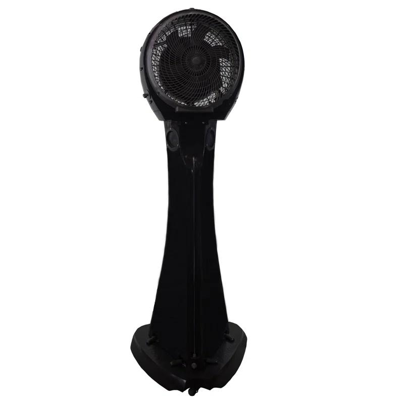 EcoJet by Joape Misting Fans CYCLONE 72" Pedestal Reservoir 26 Gal Fan