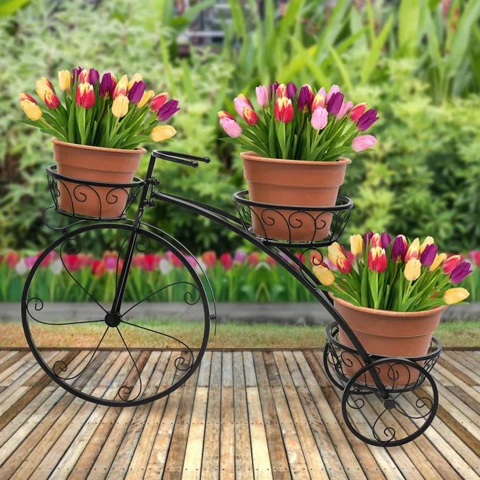 Sorbus Sorbus Tricycle Plant Stand and Flower Pot Holder