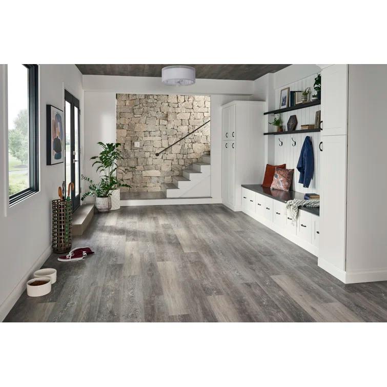 Ackland Parkland 7 in. x 48 in. 6.5mm 20mil Waterproof Rigid Core Luxury Vinyl Plank Flooring