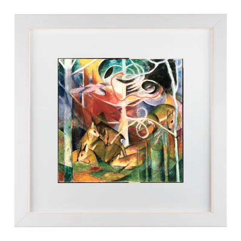 Trademark Fine Art " Deer " by Franz Marc
