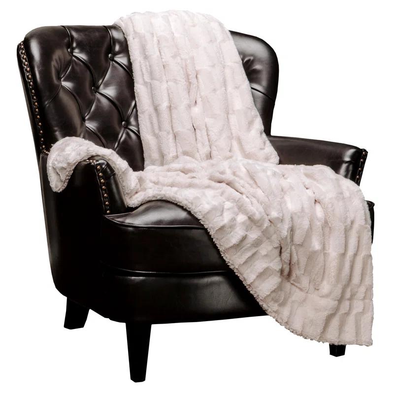 Chanasya Faux Fur Throw