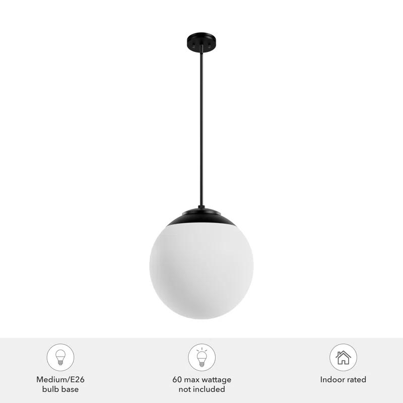 Hunter Fan Hepburn 1 - Light Sphere Globe Pendant